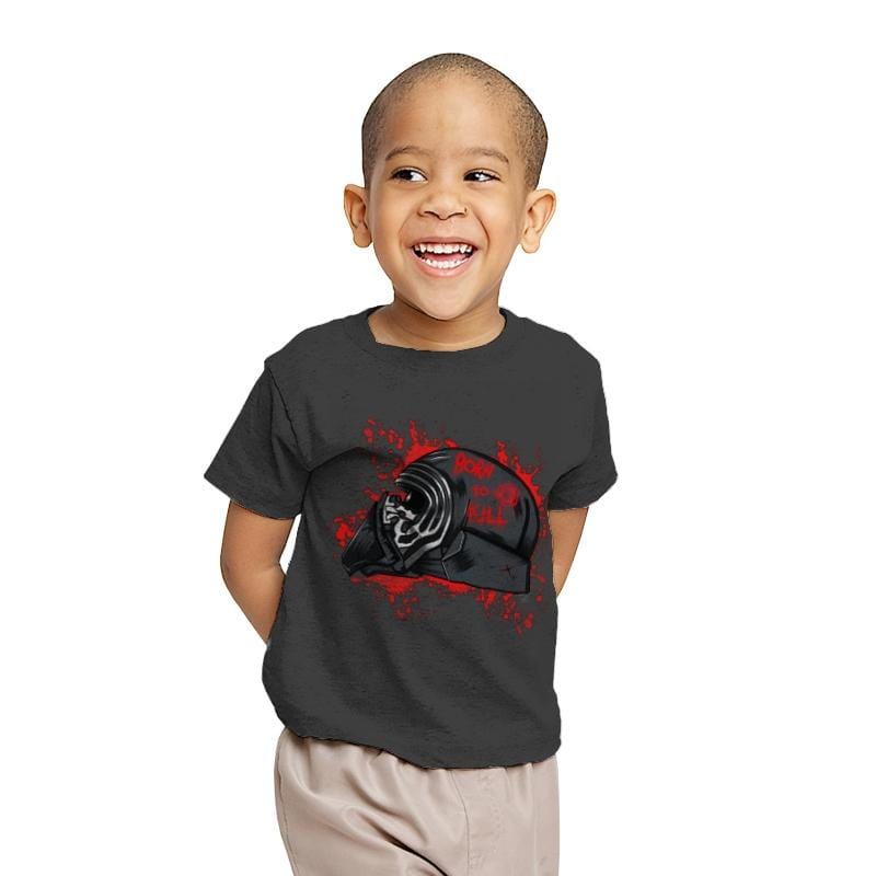 Full Metal Sith - Youth T-Shirts RIPT Apparel X-small / Charcoal