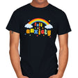 Full of Anxiety - Mens T-Shirts RIPT Apparel Small / Black