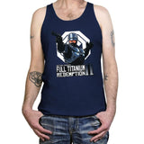 Full Titanium Redemption - Tanktop Tanktop RIPT Apparel X-Small / Navy