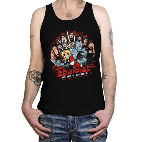 Fullmetal Pilgrim - Best Seller - Tanktop Tanktop RIPT Apparel X-Small / Black