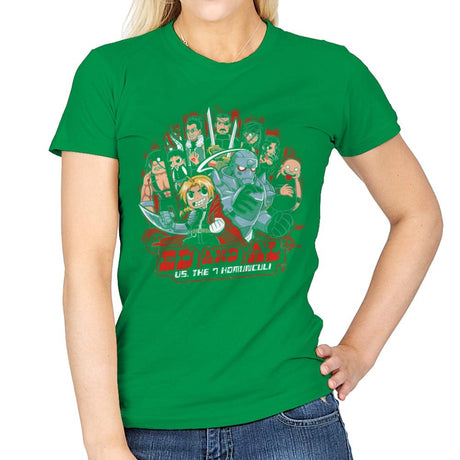 Fullmetal Pilgrim - Best Seller - Womens T-Shirts RIPT Apparel Small / Irish Green