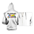 Funnie Buddies - Hoodies Hoodies RIPT Apparel Small / White