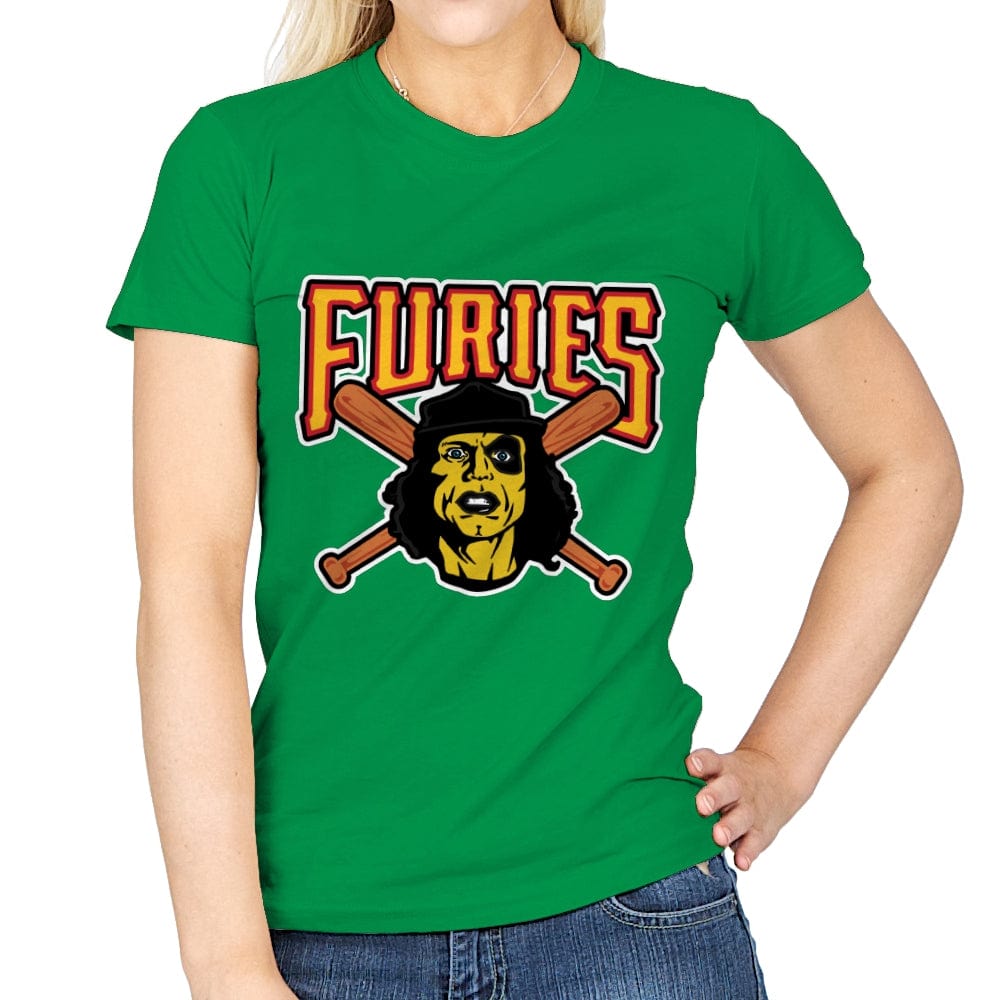 Furies - Womens T-Shirts RIPT Apparel Small / Irish Green