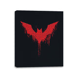 Future Bat Graffiti - Canvas Wraps Canvas Wraps RIPT Apparel 11x14 / Black