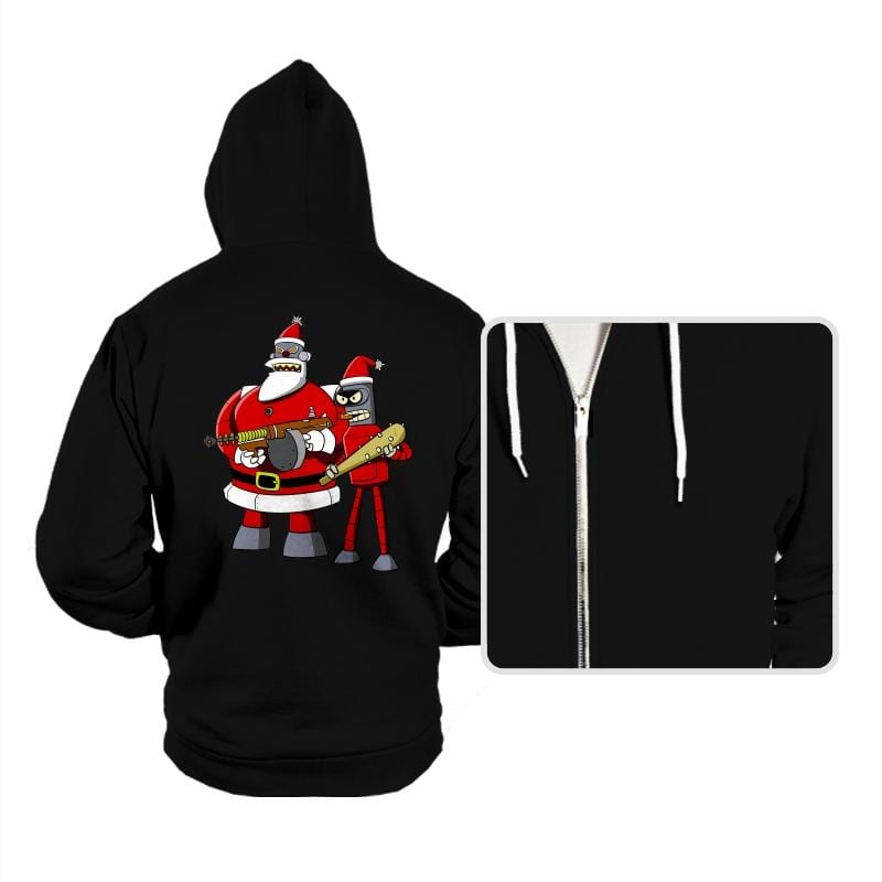 Future Christmas Pulp - Hoodies Hoodies RIPT Apparel Small / Black