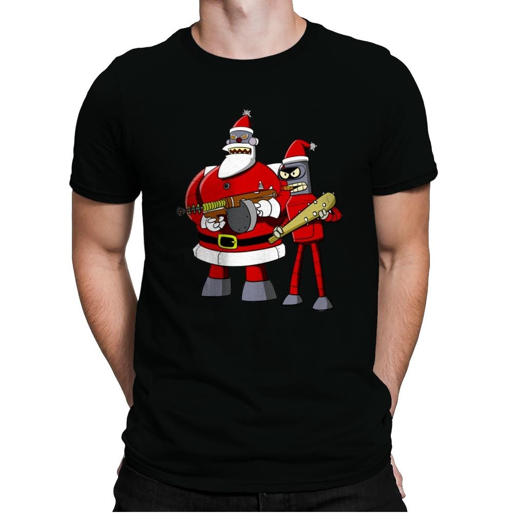 Future Christmas Pulp - Mens Premium T-Shirts RIPT Apparel Small / Black