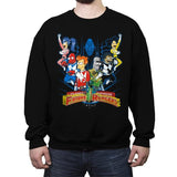 Future Rangers - Crew Neck Sweatshirt Crew Neck Sweatshirt RIPT Apparel Small / Black