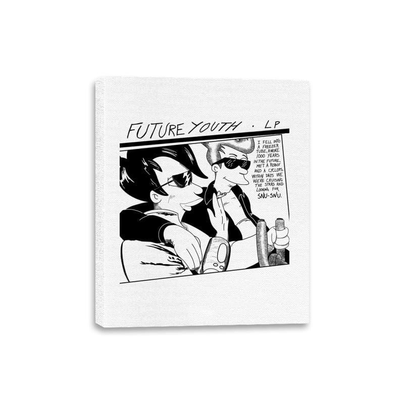 Future Youth - Canvas Wraps Canvas Wraps RIPT Apparel 8x10 / White