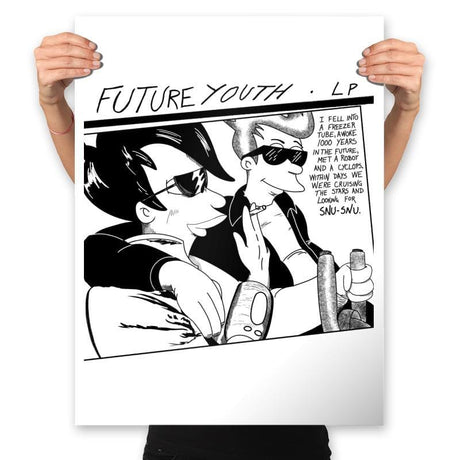 Future Youth - Prints Posters RIPT Apparel 18x24 / White