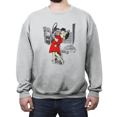 G-B Day - Crew Neck Sweatshirt Crew Neck Sweatshirt RIPT Apparel Small / Sport Gray