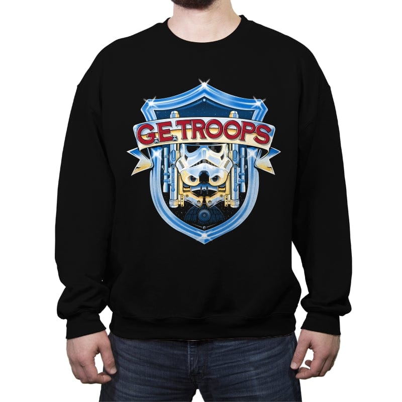 G.E. Troops - Crew Neck Sweatshirt Crew Neck Sweatshirt RIPT Apparel Small / Black