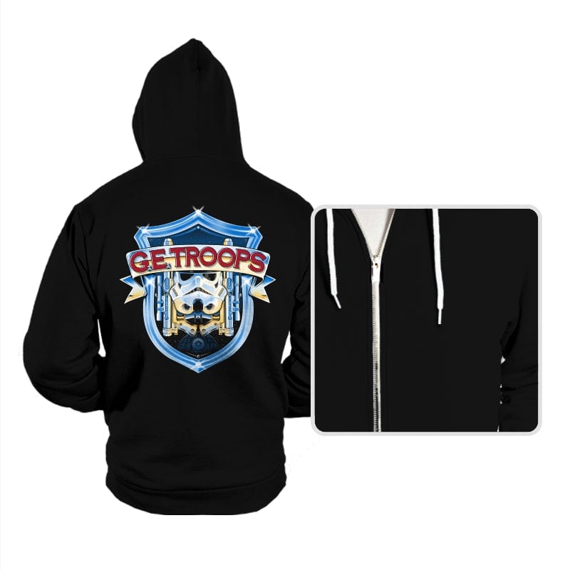 G.E. Troops - Hoodies Hoodies RIPT Apparel Small / Black