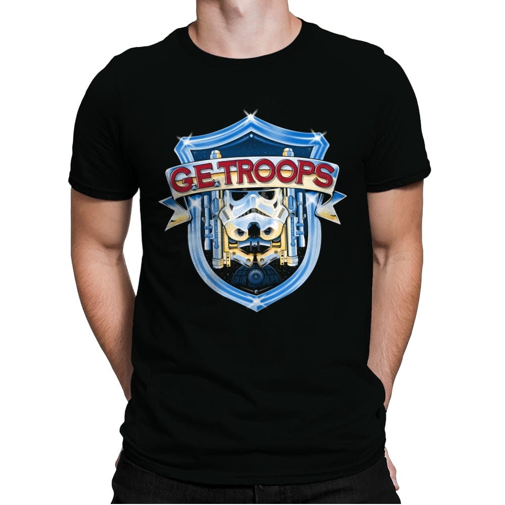 G.E. Troops - Mens Premium T-Shirts RIPT Apparel Small / Black