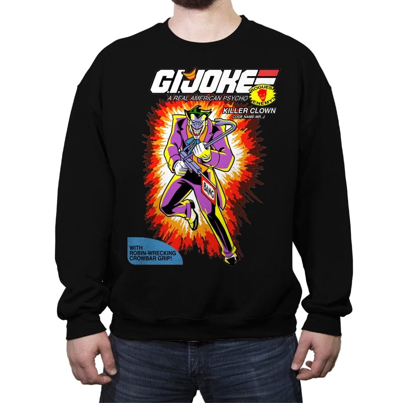 G.I. Joke - Crew Neck Sweatshirt Crew Neck Sweatshirt RIPT Apparel Small / Black