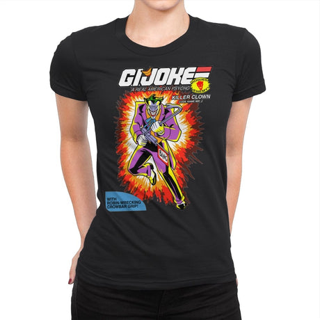 G.I. Joke - Womens Premium T-Shirts RIPT Apparel Small / Black