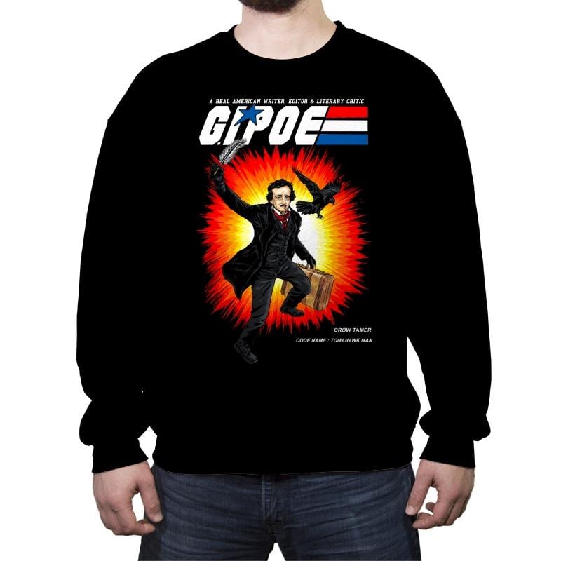 G.I. POE - Crew Neck Sweatshirt Crew Neck Sweatshirt RIPT Apparel Small / Black