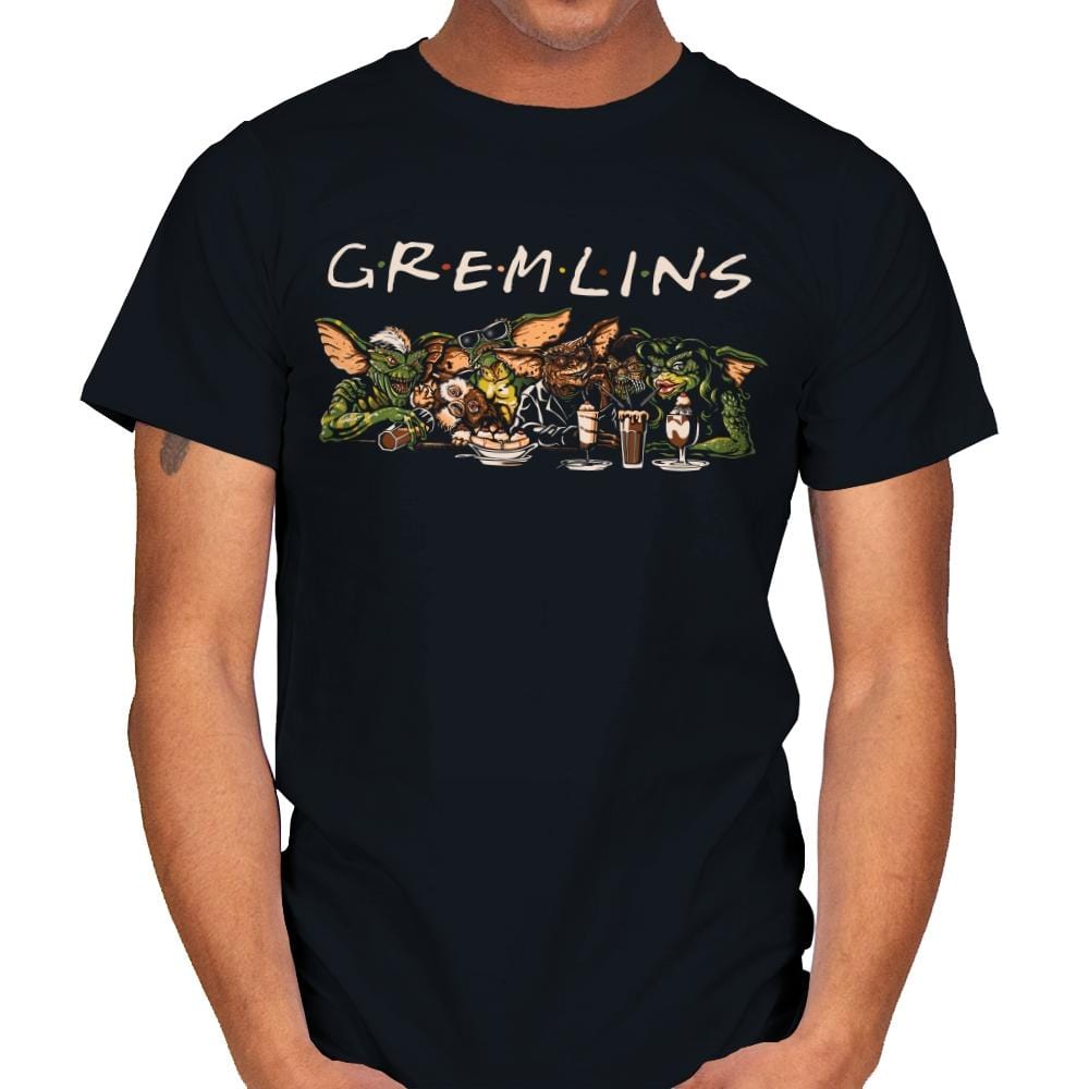 G-R-E-M-L-I-N-S - Mens T-Shirts RIPT Apparel Small / Black