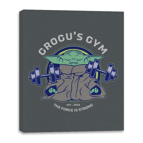 G's Gym - Canvas Wraps Canvas Wraps RIPT Apparel 16x20 / Charcoal