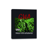 G.W.A - Canvas Wraps Canvas Wraps RIPT Apparel 8x10 / Black