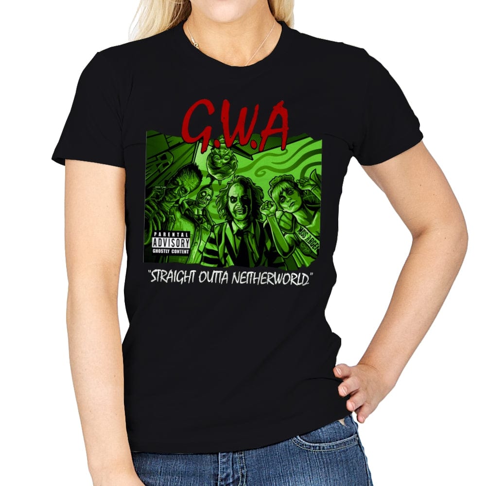 G.W.A - Womens T-Shirts RIPT Apparel Small / Black