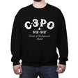 Galactic Punks - Crew Neck Sweatshirt Crew Neck Sweatshirt RIPT Apparel Small / Black