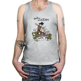 Galvin and Krobbes - Kamehameha Tees - Tanktop Tanktop RIPT Apparel X-Small / Silver