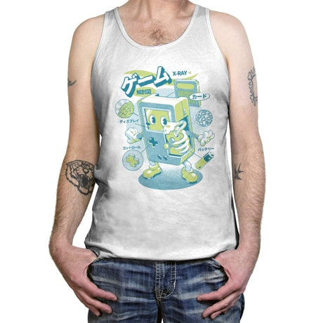 Game Anatomy - Tanktop Tanktop RIPT Apparel X-Small / White