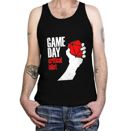 Game Day - Tanktop Tanktop RIPT Apparel X-Small / Black