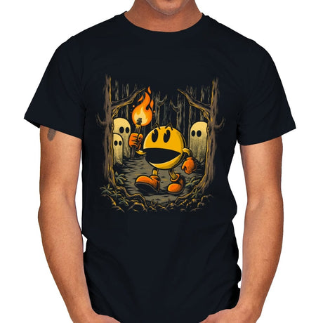 Game Forest Ghosts - Mens T-Shirts RIPT Apparel Small / Black