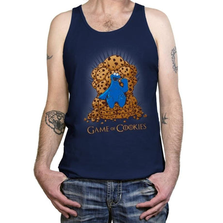 Game Of Cookies - Tanktop Tanktop RIPT Apparel X-Small / Navy