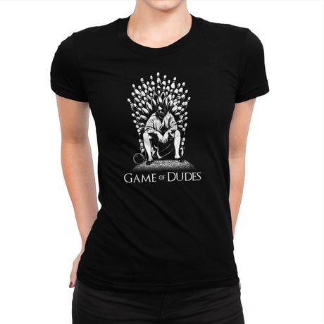 Game of Dudes Exclusive - Womens Premium T-Shirts RIPT Apparel Small / Indigo