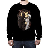 Game of Kisses - Crew Neck Sweatshirt Crew Neck Sweatshirt RIPT Apparel Small / Black