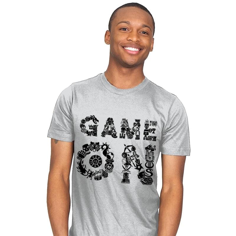 Game On! - Mens T-Shirts RIPT Apparel Small / Silver