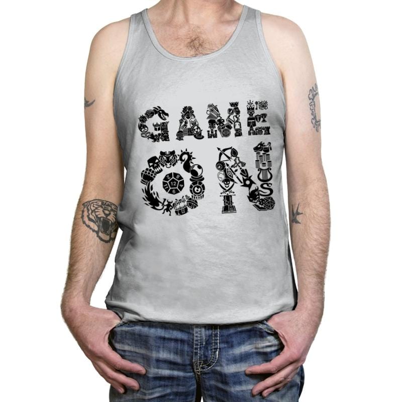 Game On! - Tanktop Tanktop RIPT Apparel X-Small / Silver