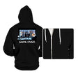 Game Over - Hoodies Hoodies RIPT Apparel Small / Black