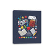 Game World - Canvas Wraps Canvas Wraps RIPT Apparel 8x10 / Navy