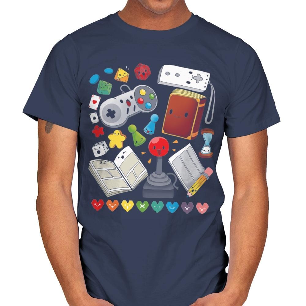 Game World - Mens T-Shirts RIPT Apparel Small / Navy