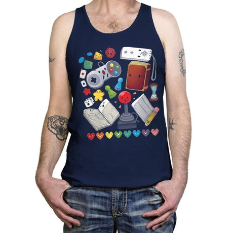 Game World - Tanktop Tanktop RIPT Apparel X-Small / Navy