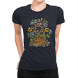 Gamer's Bouquet - Womens Premium T-Shirts RIPT Apparel Small / Midnight Navy