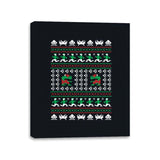 Games Of Christmas Past - Canvas Wraps Canvas Wraps RIPT Apparel 11x14 / Black