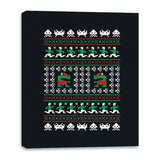 Games Of Christmas Past - Canvas Wraps Canvas Wraps RIPT Apparel 16x20 / Black