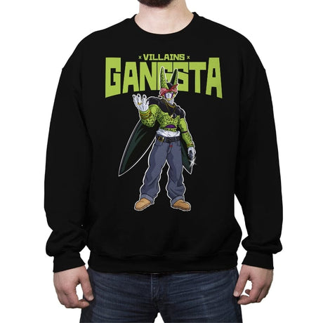 Gangsta - Crew Neck Sweatshirt Crew Neck Sweatshirt RIPT Apparel Small / Black