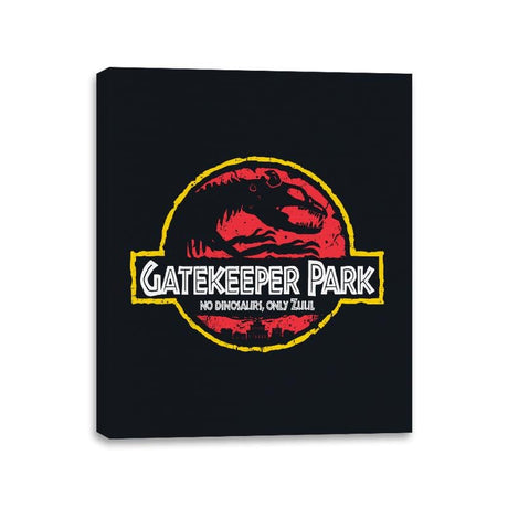 Gatekeeper Park - Canvas Wraps Canvas Wraps RIPT Apparel 11x14 / Black