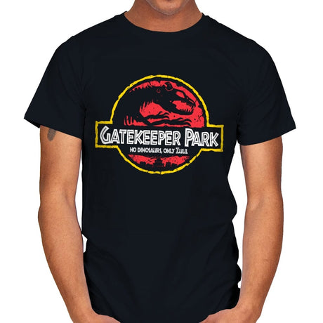 Gatekeeper Park - Mens T-Shirts RIPT Apparel Small / Black