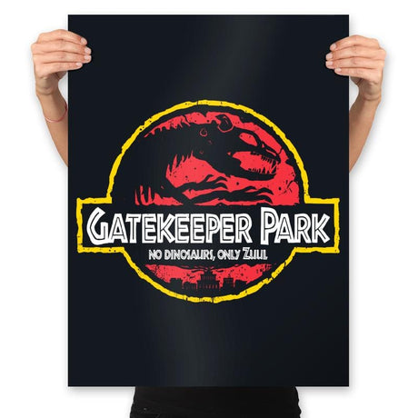 Gatekeeper Park - Prints Posters RIPT Apparel 18x24 / Black