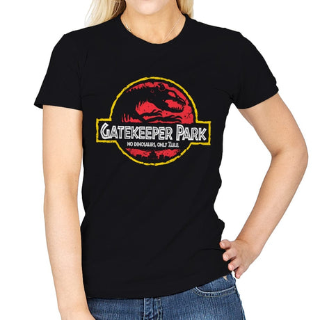 Gatekeeper Park - Womens T-Shirts RIPT Apparel Small / Black