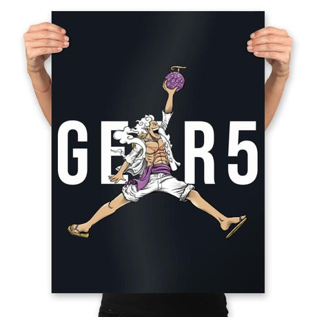 Gear 5 - Prints Posters RIPT Apparel 18x24 / Black