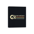 Gen X Gamer - Canvas Wraps Canvas Wraps RIPT Apparel 8x10 / Black