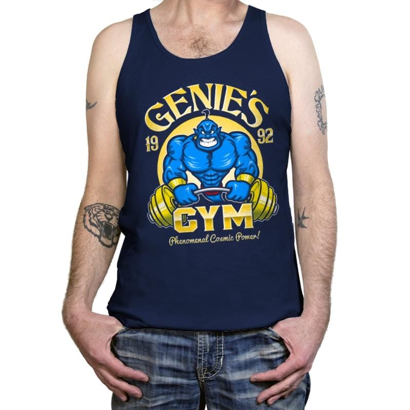 Genie's Gym - Tanktop Tanktop RIPT Apparel X-Small / Navy