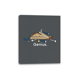 Genius - Canvas Wraps Canvas Wraps RIPT Apparel 8x10 / Charcoal